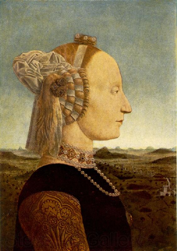 Piero della Francesca Portrait of Battista Sforza